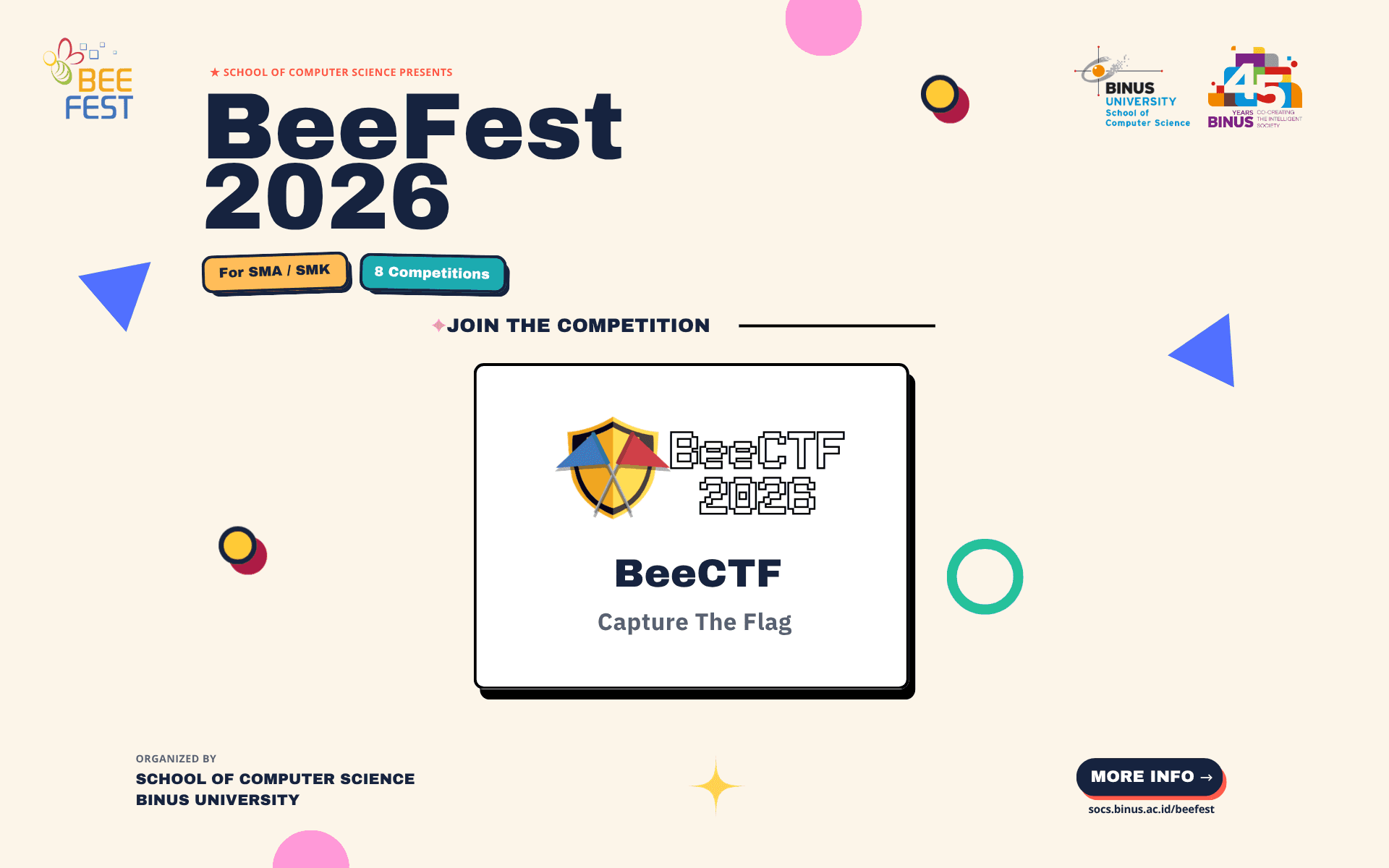 BEE Capture The Flag — Official Competition Banner